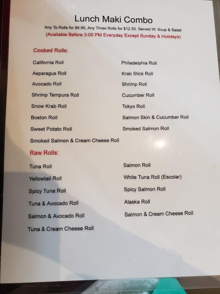 Sushiya Menu image 1